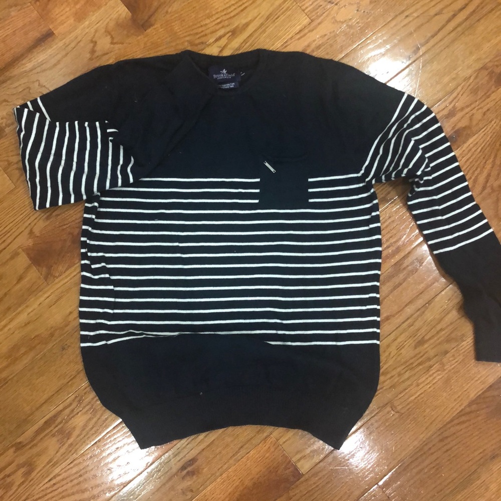 Brooksfeild nautical pinstripe sweater